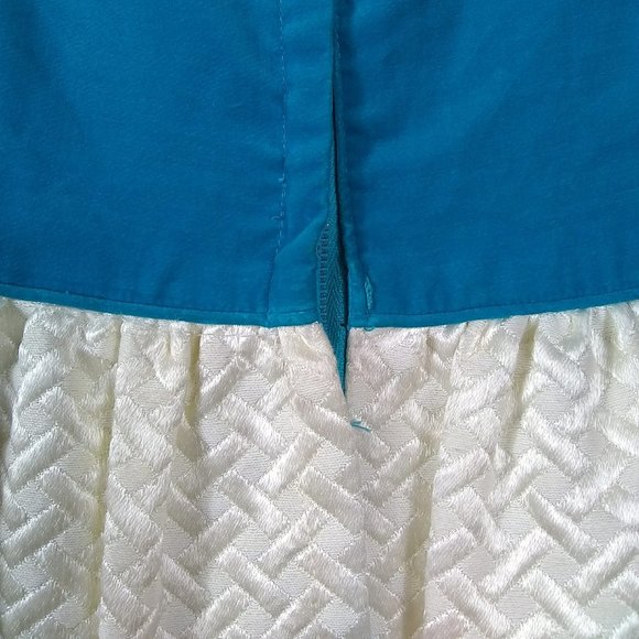 Vintage 60s Maxi Dress Evening Wear Velvet Brocade - Picture 9 of 14